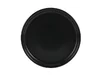 Asia Black assiette plate noire mat D325xH20mm