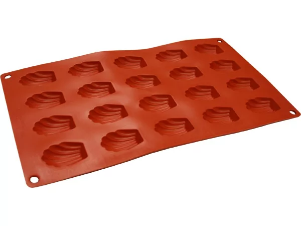 Flexipad silicone mould  Madeleines 15  42x30xH11mm