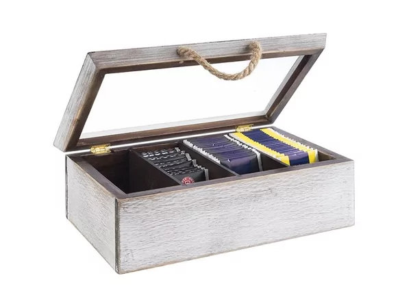 Vintage Light boîte à thé 320x200H100mm