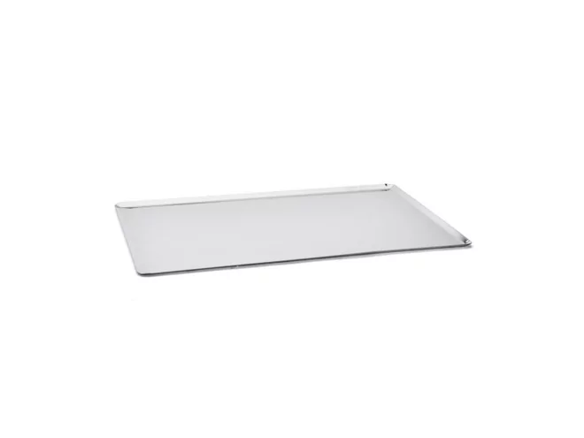 Plaque bords droits GN 1/1 en inox H10mm