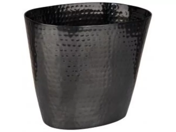 Seau à champagne black hammered L205xB140xH170mm 2.1L