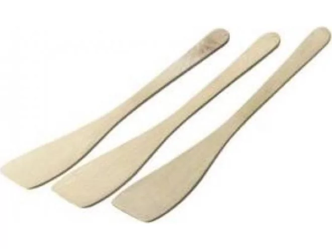 Set houten spatels L300xB60mm per 3st