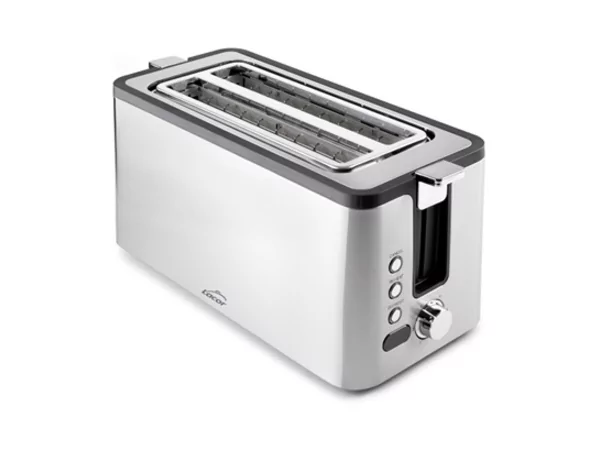Broodrooster inox 2 sleuven 1500W 403x178x190mm