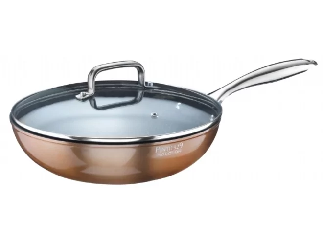 Pintinox Materic wok met deksel D280xH95mm 3,6L