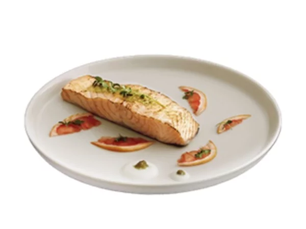 Gural Bilbao ivory flat plate Ø290mm