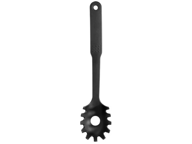 Black nylon cuillère à pâtes 290mm max 210°C