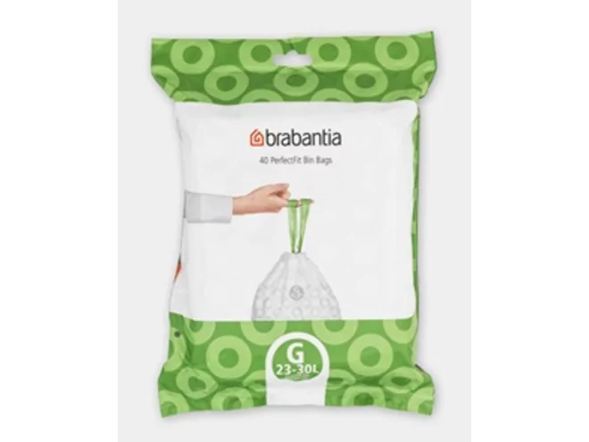 Brabantia dustbag D417xH760mm 30L 40pcs