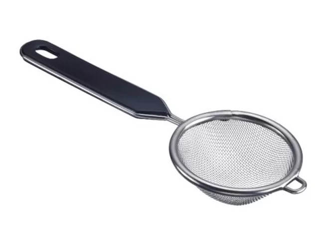 Bolzeef vertind met kunststof greep zwart 70mm