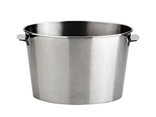 Champagne emmer inox ovaal 300x200H200mm 7ltr