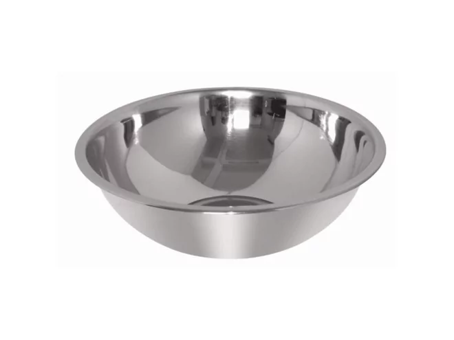 Cul de poule, modele bas, inox - Ø34cm - H11cm - 6.0L