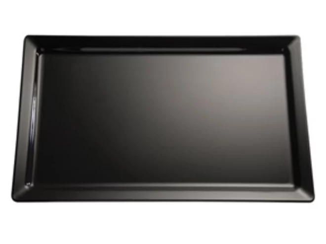 Melamine Pure plateau GN1/3 32.5x17.6-H3cm zwart