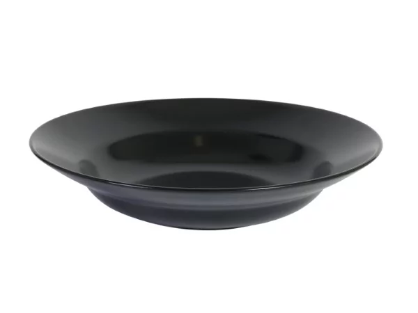 Asia pasta plate satin black D260xH90mm 600ml