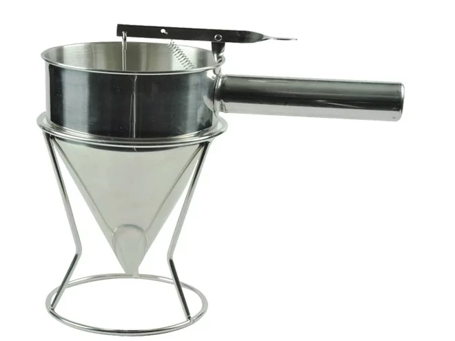 Cuinox Liqueur-and fondant funnel 18/8 s/s Ø130-H200mm-0.80L