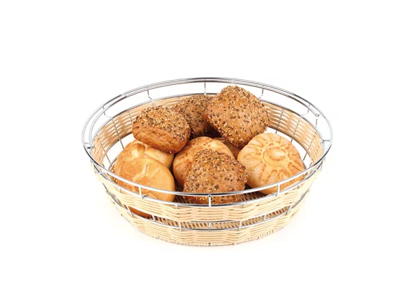 Panier à pain poly-rattan Ø400mm H125mm