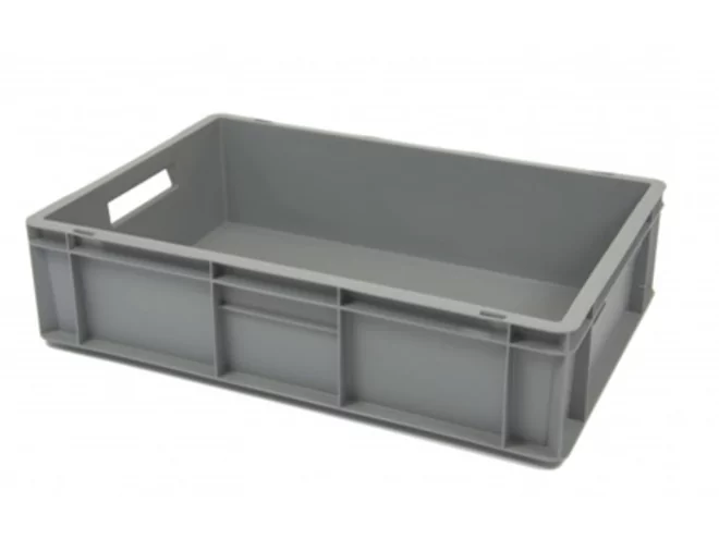 Bac empilable avec poignées ouvertes L600xB400xH150mm