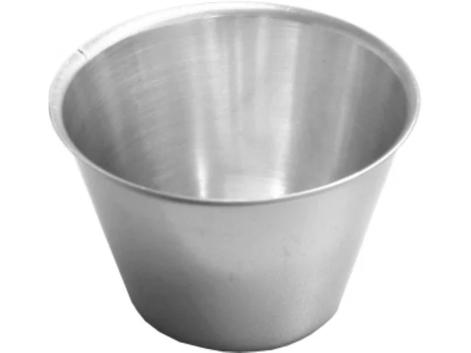 Ramequin inox 18/8 Ø70xH50/bodem 41mm - 120ml