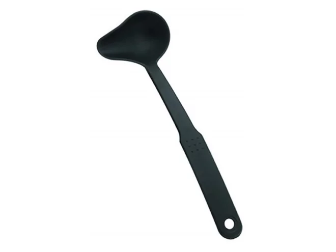 Black PBT gravy ladle L265mm 30ml