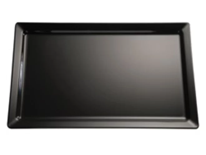 Melamine Pure tray GN1/4 26.5x16.2-H3cm black