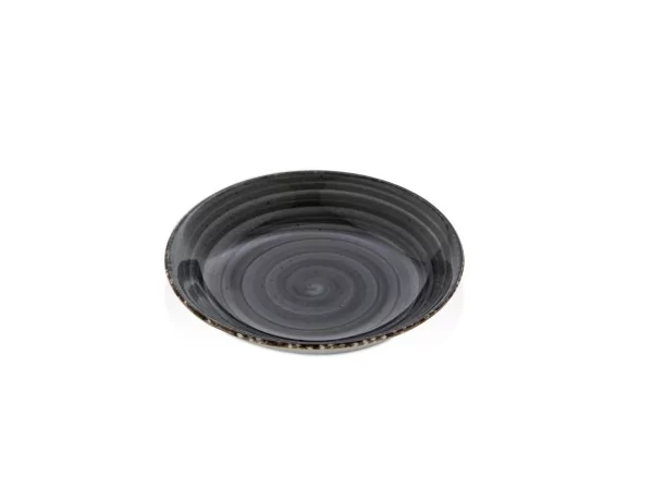Gural Ent Antraciet diep bord D200xH40mm 420ml