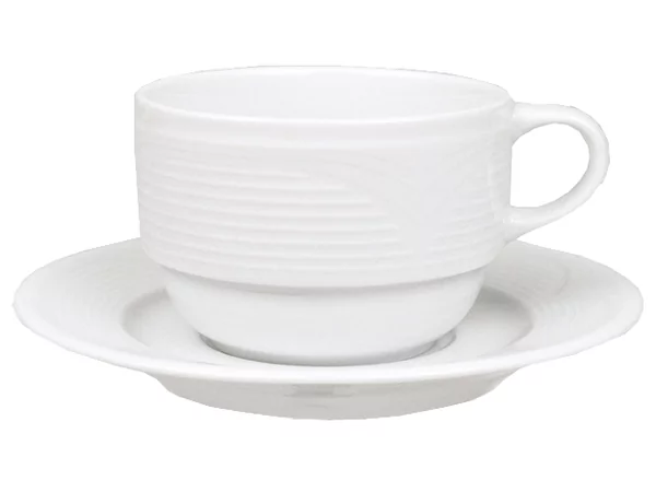 Saturn cup with saucer 0.10l