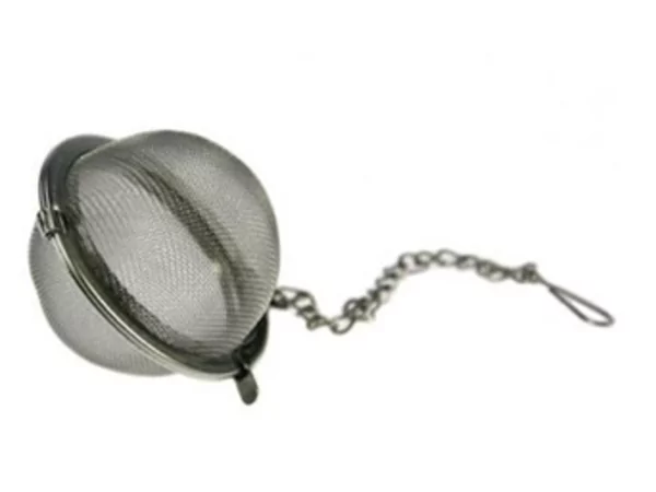 Passe thé/herbs avec chaîne inox Ø45mm