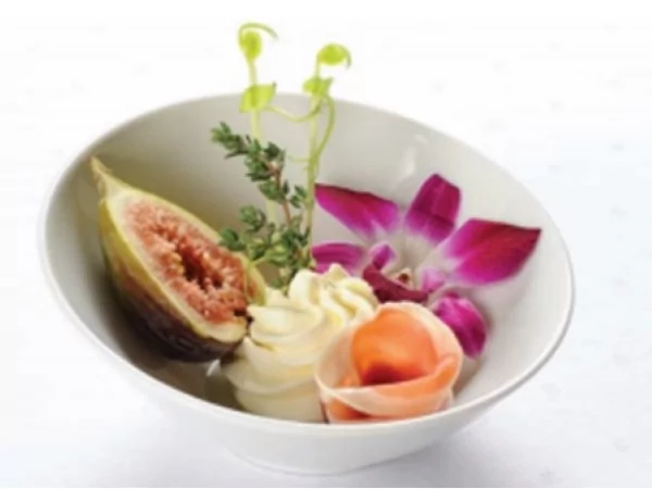 Lubiana Lodge assiette oblique blanc D235mm 800ml