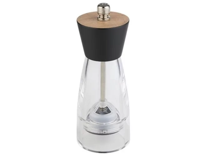 Pepper mill Frida wood/acryl D60xH155mm