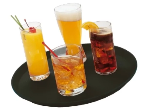 Cambro plateau de service noir anti dérapant 1400CT 36 cm