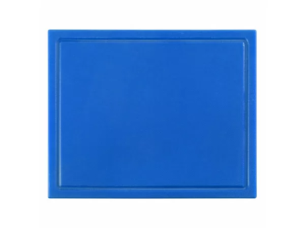 plance à découper bleu HDPE L325xB265xH14mm