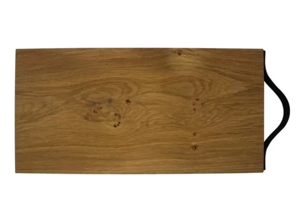 Presentaton board OAK 400X200xH20mm leather handle