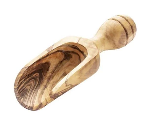 Petite pelle bois olive L135mm 