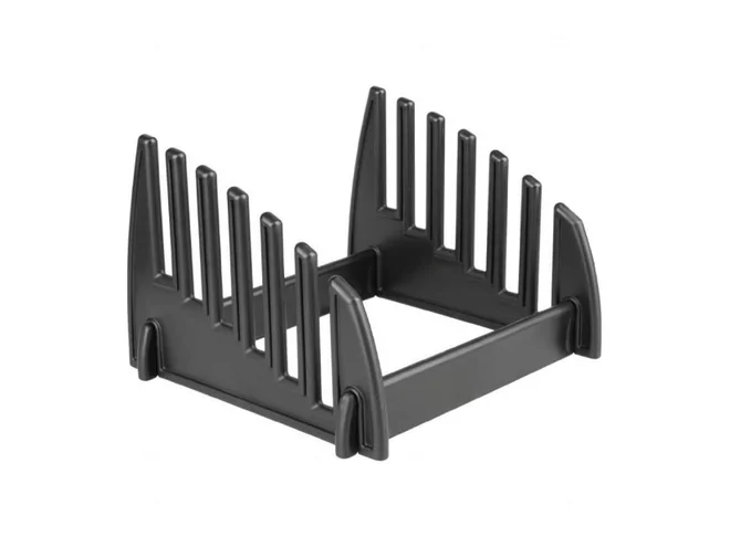 Storage rack PP black for 6 cutting boards thickness