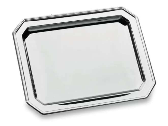 Lacor Octogonal tray s/s 18/10 - 310x240mm