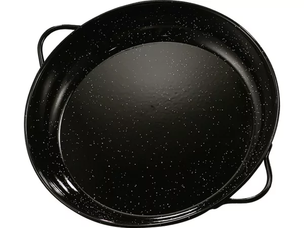 Paella pan anamelled D400xH50mm 9 persons