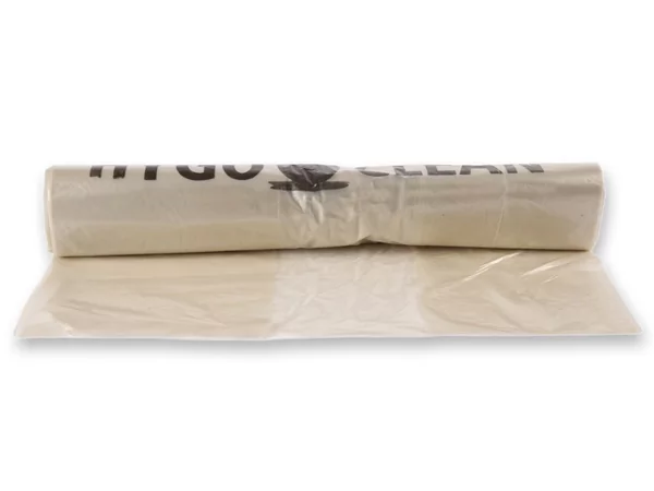 Vuilzak transparant 620x750mm 60L 20st