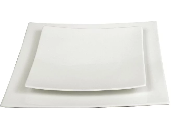 Pure Ivory flat plate Ø210mm