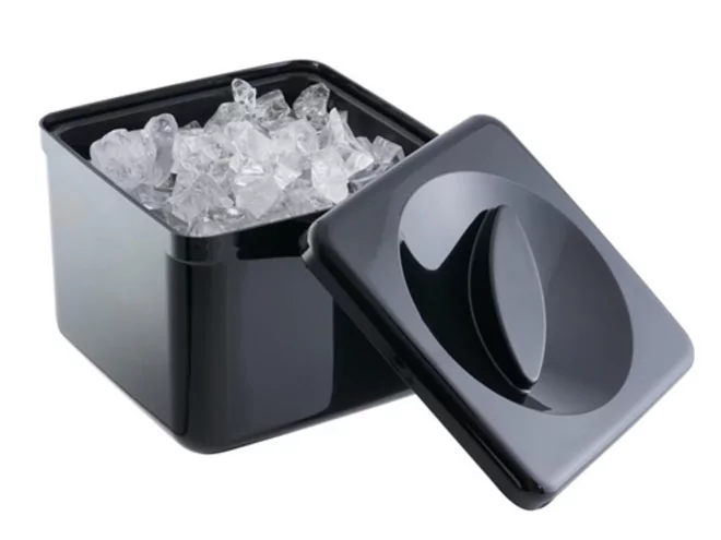 Icebox black 200x200-H170mm-3.40L