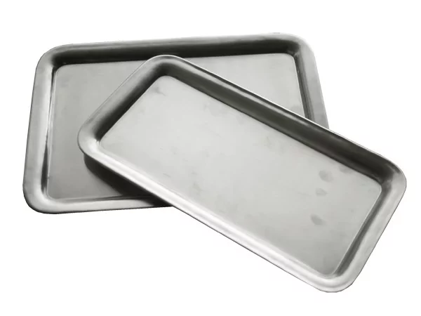 Rectangular tray inox matt  L300xB165mm