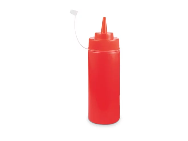 Plastic flask  red - 360ml