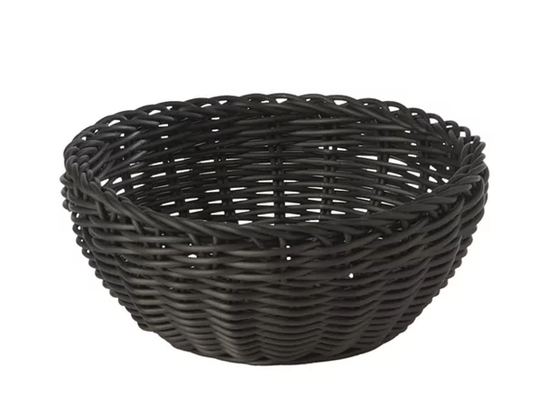 Profiline Panier à pain PP rond Ø290-H70mm noir