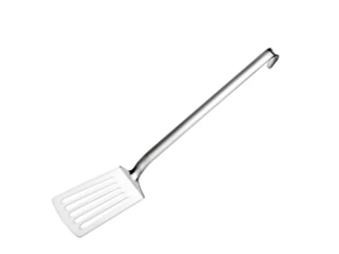 Bakschep monobloc 18/10 L360xD100mm PERFO